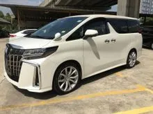 2018 Toyota Alphard 2.5 G S C Package MPV 360 Surround Camera Sunroof Moonroof 3LED 20 Inch S/Rim Unregistered
