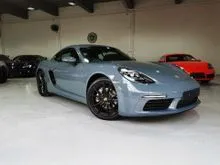 2017 Porsche 718 2.0 Cayman Coupe Graphite Blue Colour