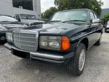 1985 Mercedes-Benz 230E 2.3 MANUAL W123 (COLD AIRCOND)