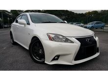 LEXUS IS250 2.5 (A) BODYKIT P/START SUNROOF KING CONDITION ACCIDENT FREE