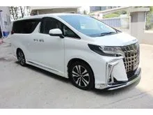 2021 Toyota Alphard 2.5 G SC JBL 360cam BSM DIM Modellista MPV