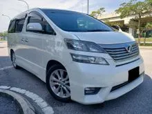 2010 2013 Toyota VELLFIRE 2.4 Z Platinum (A) 2PWR DOOR 2PWR BOOT 7 SEATER