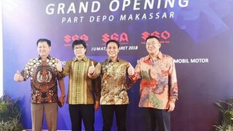 Suzuki Resmikan Part Depo Makassar