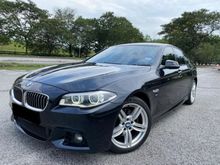 2016 BMW 528i 2.0 M Sport Facelift (A) Sunroof 19 Inch Rims Head-Up Display Harman Kardon Sound System M-Sport