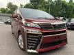 Recon 2018 Toyota Vellfire 2.5 ZA RED - 1672 - Cars for sale