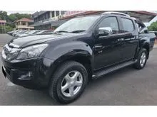 2015 ISUZU D-MAX DOUBLE CAB 2.5 A TURBO INTERCOOLER VGS 4WD (AT) (4X4) - (GOOD CONDITION) GLOSSY BLACK SOLID 5E-AT 141,000KMS