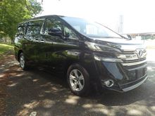 2016 Toyota Vellfire X spec 2.5 7 Seater/8 Seater