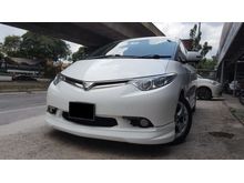 Toyota Estima NEW FACELIFT,1 YEAR WARRANTY 7 SEATER 2009,FULL LEATHER SEATS,FULL BODY KITS,2 POWER DOORS,CRYSTAL WHITE IN COLOUR,DVD PLAYER