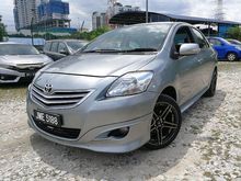 2010 Toyota Vios 1.5 E Sedan,FACELIFT,Full TRD BodyKit