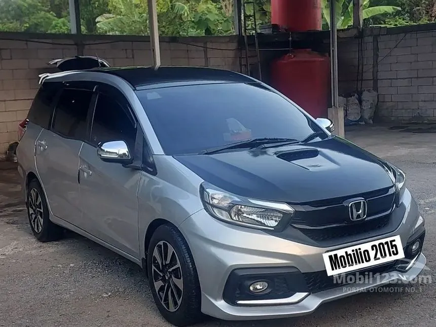 Jual Mobil Honda Mobilio 2015 E 1.5 di Jawa Tengah Automatic MPV Silver Rp 125.000.000