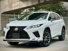 2022 Lexus RX 300 2.0 F Sport / BLACK INTERIOR / 6 Years Warranty with LOW PROCESSING FEE