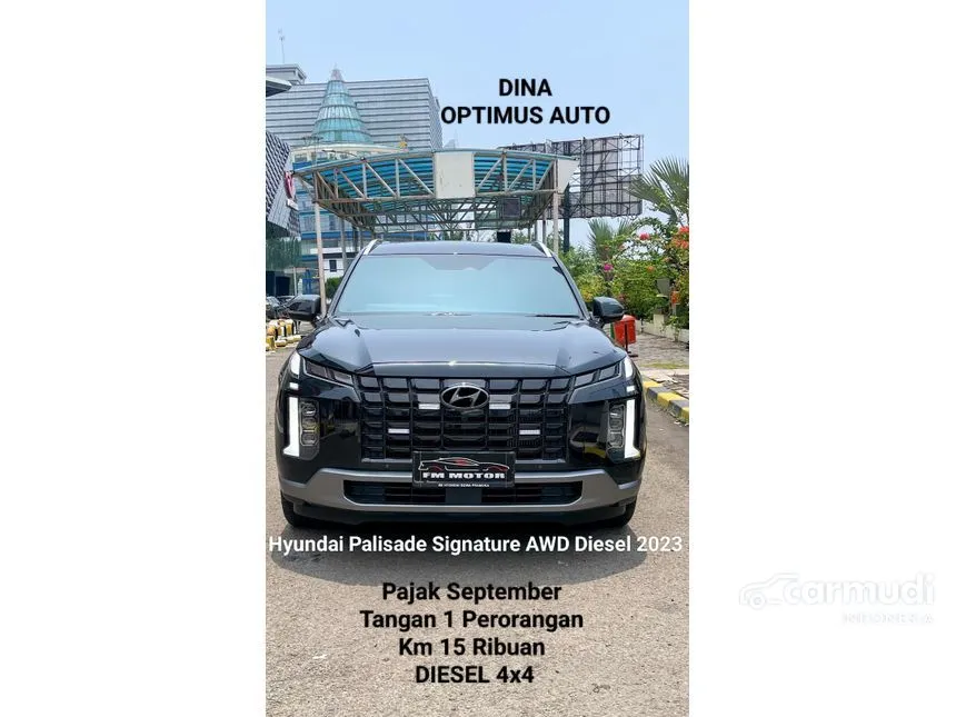 Jual Mobil Hyundai Palisade 2023 Signature AWD 2.2 di Jawa Barat Automatic Wagon Hitam Rp 955.000.000