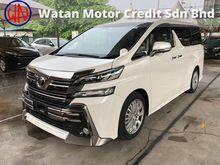 2015 Toyota Vellfire 2.5 ZA UNREG