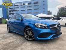 2016 Mercedes-Benz A180 AMG 1.6 AMG FACELIFT P START DISTRONIC BLIND SPOT LIMITED BLUE UNREG