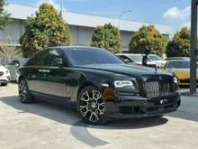 2019 Rolls-Royce Ghost 6.6 Black Badge, 21-Inch Custom Black Badge Rim, Rear Massage Seats, Sport Exhaust, Sport Chrono, Bespoke Sound SYSTEM