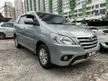 Used 2014 Toyota Innova 2.0 G (A) Mileage 107243KM Toyota Service Facelift Bodykit Leather Seat Android Player Reverse Camera