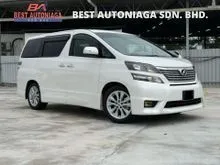 2010 Toyota Vellfire 2.4 MPV white 140k Mileage