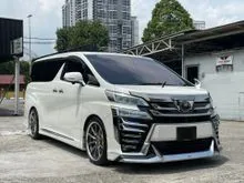 2016 Toyota VELLFIRE 2.5 Z GOLDEN EYES FULLY LOADED ORIGINAL MODELISTA