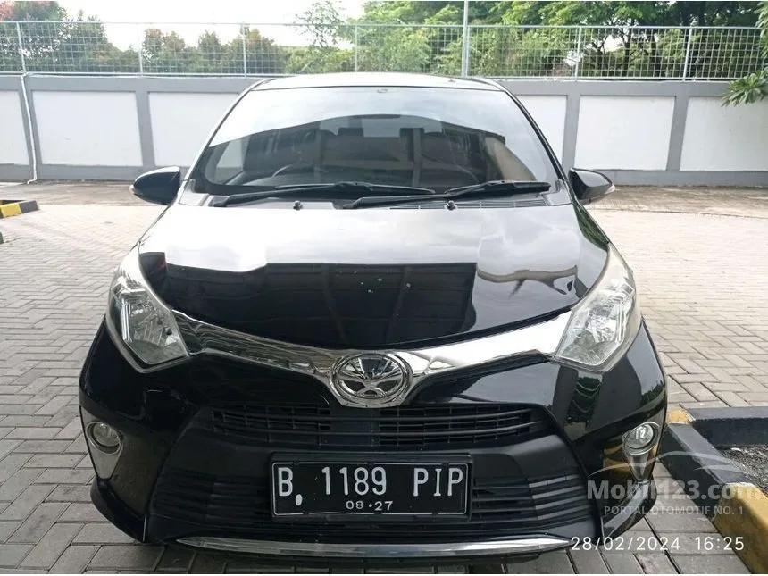 Jual Mobil Toyota Calya 2017 G 1.2 di DKI Jakarta Manual MPV Hitam Rp 107.000.000