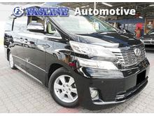 2013 Toyota Vellfire 3.5 V L Edition MPV 2.4G ZG Estima Alphard Original Mileage Guaranteed