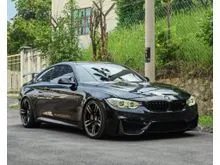 STAGE2 USED FULL SPEC RARE MST BIG BRAKE KIT COLOR WITH SNOW WHITE INTERIOR HARMON KARDON CARBON INTERIOR 517HP 722NM 2016 BMW M4 3.0 Coupe
