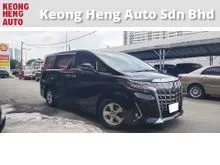 2022 Toyota Alphard 2.5 G X MPV (A) REG MAY 2026, 1 CAREFUL OWNER, GRADE 4, 8 SEAT, 2 P/DOOR, L/MIL - 73K KM, FREE 2 YEARS CAR WARRANTY, 16 S/RIMS
