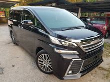 2015 Toyota Vellfire 2.5 ZG Edition MPV UNREG