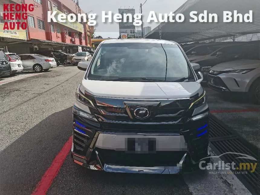 2017 Toyota Vellfire ZG MPV