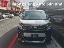 2017 Toyota Vellfire 2.5 ZG (A)  CONVERTED YEAR 2018 NEW FACELIFT