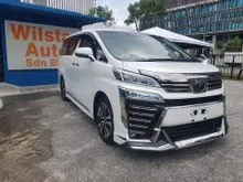 2018 Toyota Vellfire 2.5 Z G Edition MPV