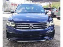 2024/25 VOLKSWAGEN TIGUAN 2.0 (A) ALLSPACE R-LINE 4-MOTION IQ.DRIVE #DEMO UNIT #MILEAGE 17K KM # WARRANTY UNTIL 2030 # FREE SERVICE MAINTENANCE