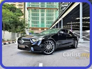 UNREGISTERED 2018 Mercedes-Benz CLS450 3.0 TURBO WITH EQ BOOST 4MATIC AMG PREMIUM PLUS BURMESTER SURROUND CAM WINDSCREEN COCKPIT SUNROOF AMBIENT LIGHT