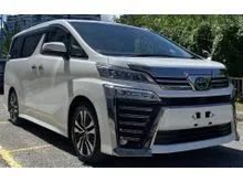 2021 Toyota Vellfire 2.5 ZG MPV Unreg