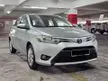 Used 2017 Toyota Vios 1.5 E Sedan WITH WARRANTY
