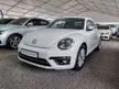Used 2018 Volkswagen The Beetle 1.2 TSI Design Coupe + Sime Darby Auto Selection + TipTop Condition + TRUSTED DEALER + Cars for sale