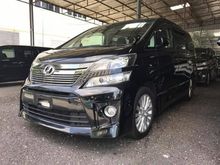2012 Toyota Vellfire 2.4 Z MPV(7S) LOW MILEAGE