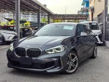 2021 BMW M135i 2.0 xDrive Hatchback Ready Stock Alcantara Seats Designed With BMW Logo BMW M Series Brake Kits Memory Seats 360 Sensor Rear Camera..