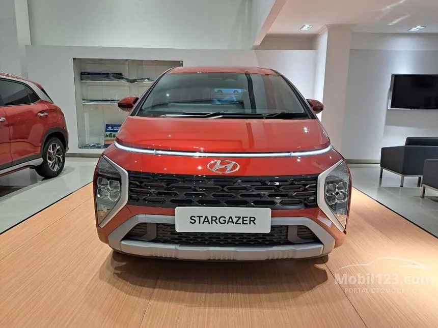 Jual Mobil Hyundai Stargazer 2023 Prime 1.5 di DKI Jakarta Automatic Wagon Merah Rp 286.800.000