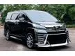 Used (2019) Toyota Vellfire 3.5 V6 Executive Lounge Z FULL SPEC BLACK EDITION STOCK BARU ORI T/TOP CDT WARRANTY 5YRS FORU