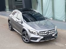 Mercedes Benz GLA 200 Sport 2017 AMG Line 2018 nik 2017, Tdp130jt, Km25rb Ganjil, Abu Abu