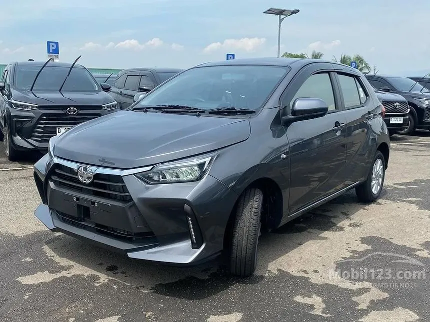 Jual Mobil Toyota Agya 2024 G 1.2 di Jawa Barat Automatic Hatchback Abu