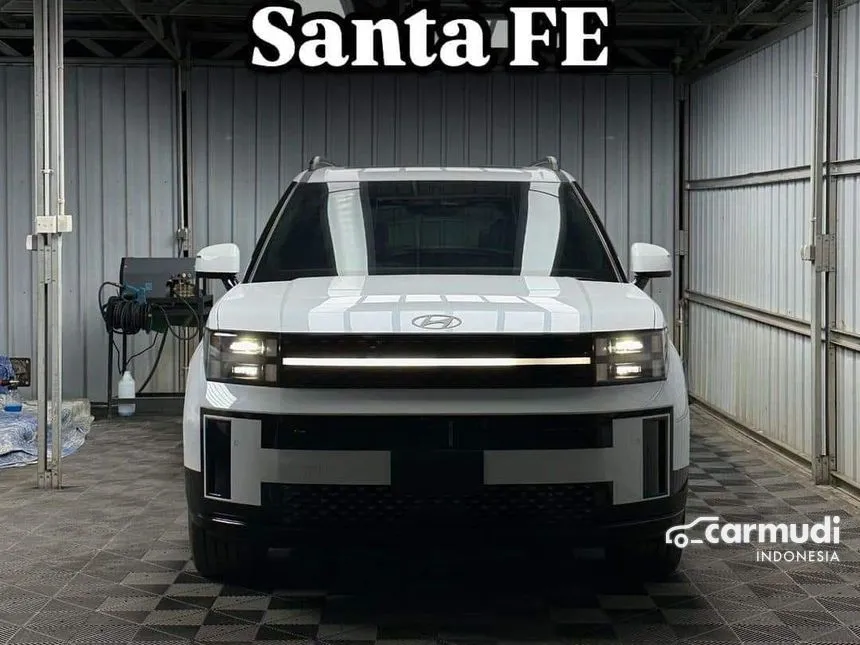 Jual Mobil Hyundai Santa Fe 2024 Calligraphy HEV 1.6 di Banten Automatic SUV Putih Rp 859.000.000