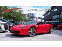 2012 Ferrari 458 Italia 4.5L V8 NA (570hp) (540Nm)