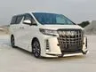 Recon CLEARANCE SALE. 6310 FREE 5 PREMIUM WARRANTY, TINTED & COATING, NEW TYRE. 2020 FULLY LOADED Toyota Alphard 2.5 G S C Package MPV + TRD BODYKIT
