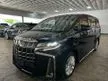 Recon 2021 Toyota Alphard 2.5 G S MPV TYPE GOLD #7 SEATER#SUNROOF#HALF LEATHER#2 POWER SLIDE DOOR#POWER BOOTS#3 EYE LED#TOYOTA SAFETY SENSE#