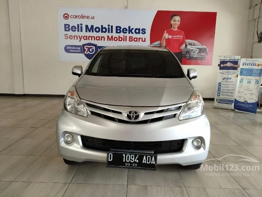 Jual Mobil Toyota Avanza 2015 E 1.3 di Jawa Barat Manual MPV Silver Rp 119.000.000