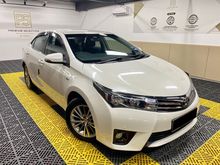 2014 Toyota Corolla Altis 1.8 E FULL SERVICE 1 OWNER TIP TOP CONDITION