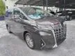 Recon 2019 Toyota Alphard 2.5 X Unregistered with EL Sport Rims, 5 YEARS Warranty