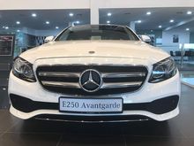 2018 Mercedes-Benz E250 2.0 Avantgarde Sedan