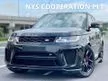 Recon 2020 Land Rover Range Rover Sport 5.0 V8 SVR P575 4WD Unregistered Reverse Camera Lane Keeping Assist Park Assist Dual Zone Climate Control LED He